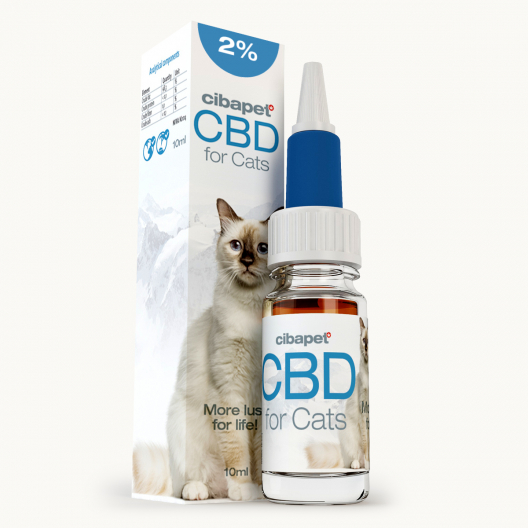 Olio di CBD al 2% Per Gatti