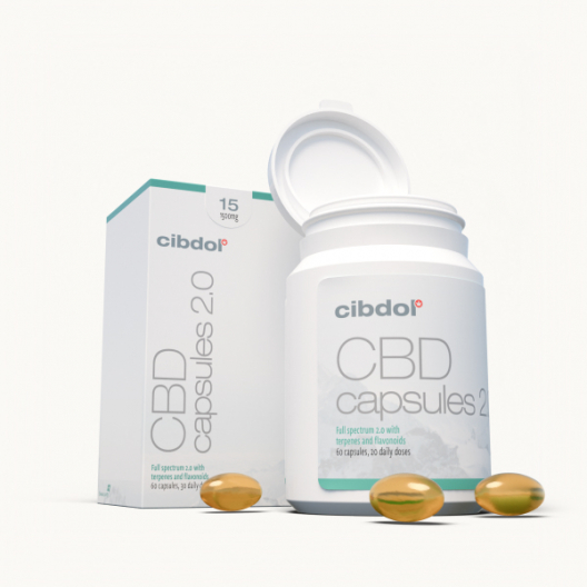 Softgels de CBD 15% (1500 mg)