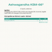 Ashwaganda KSM-66