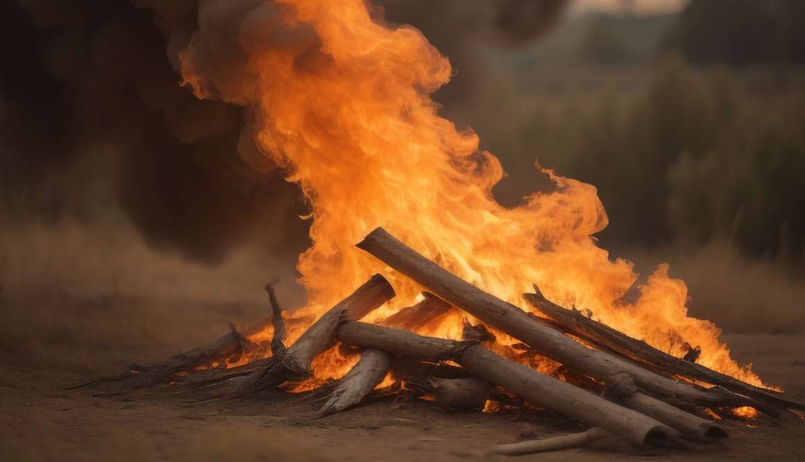 O fumo dos incêndios florestais e o sono